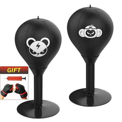 Boxing Bag Boxing Desktop Speed Ball Suction Cup Stress Buster Desktop Boxing Punching Ball Suction Cup Stress Reduction Tool