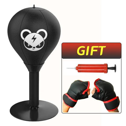 Boxing Bag Boxing Desktop Speed Ball Suction Cup Stress Buster Desktop Boxing Punching Ball Suction Cup Stress Reduction Tool